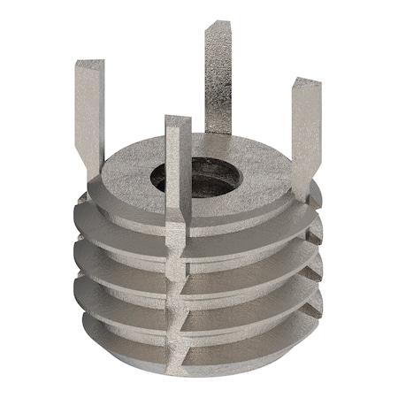 Key Locking Thread Insert, Heavy Wall, 4 Keys, No. 10-24 Int Thrd Sz, 7/16