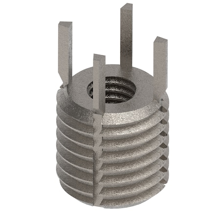 Key Locking Thread Insert, Heavy Wall, 4 Keys, M5-0.80 Int Thrd Sz, M10-1.25 Ext Thrd Sz, 10 PK MPN:217-077364