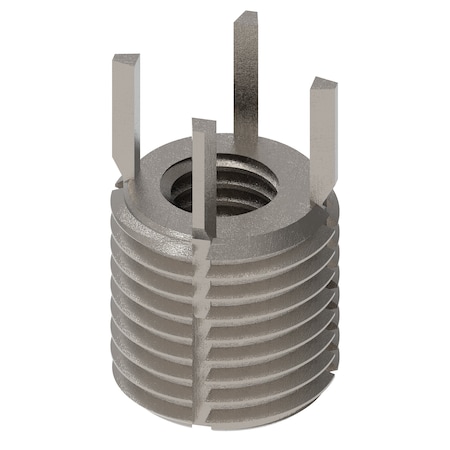 Key Locking Thread Insert, Heavy Wall, 4 Keys, M8-1.25 Int Thrd Sz, M14-1.50 Ext Thrd Sz, 10 PK MPN:217-077366