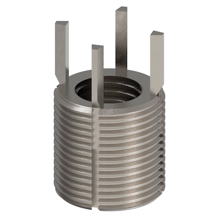 Key Locking Thread Insert, Heavy Wall, 4 Keys, M20-2.50 Int Thrd Sz, M30-2.00 Ext Thrd Sz, 10 PK MPN:217-077373