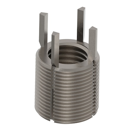 Key Locking Thread Insert, Heavy Wall, 4 Keys, M24-3.00 Int Thrd Sz, M33-2.00 Ext Thrd Sz, 10 PK MPN:217-077375