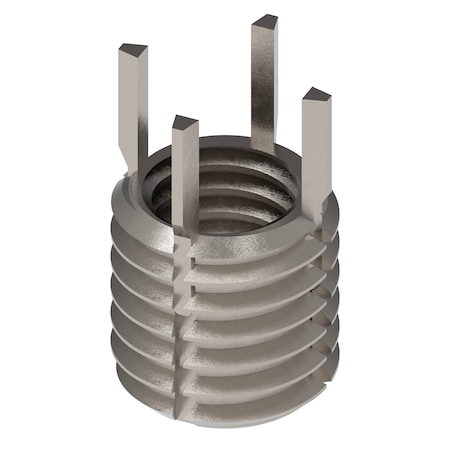 Key Locking Thread Insert, Thin Wall, 4 Keys, 1/2
