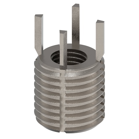 Key Locking Thread Insert, Heavy Wall, 4 Keys, M8-1.00 Int Thrd Sz, M14-1.50 Ext Thrd Sz, 10 PK MPN:217-077566