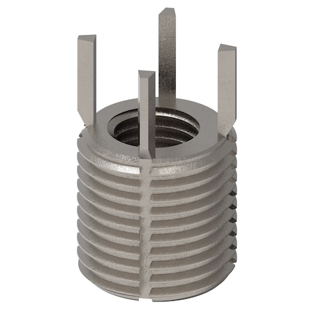 Key Locking Thread Insert, Heavy Wall, 4 Keys, M10-1.25 Int Thrd Sz, M16-1.50 Ext Thrd Sz, 10 PK MPN:217-077567