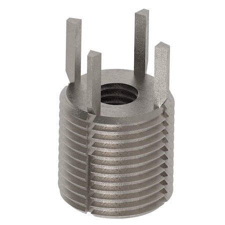 Key Locking Thread Insert, Heavy Wall, 4 Keys, M8-1.25 Int Thrd Sz, M18-1.50 Ext Thrd Sz, 10 PK MPN:217-077569