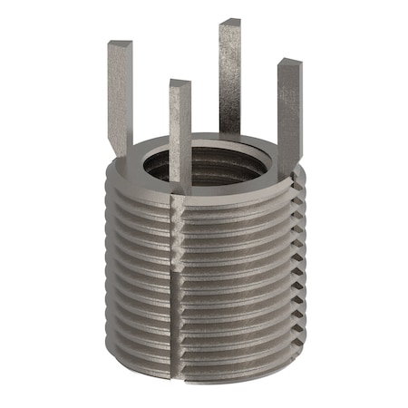 Key Locking Thread Insert, Heavy Wall, 4 Keys, M14-1.50 Int Thrd Sz, M20-1.50 Ext Thrd Sz, 10 PK MPN:217-077570