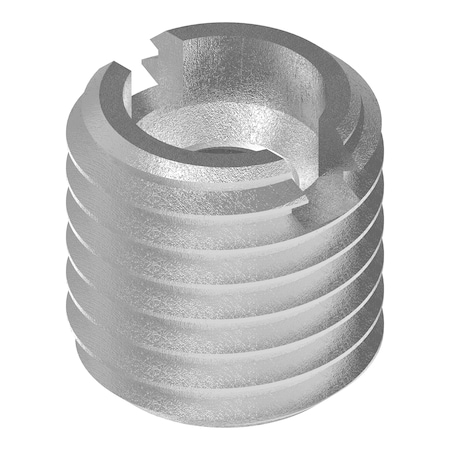 Thin Wall Self Locking Thread Insert, M4-0.70 Int Thrd Sz, 18-8 Stainless Steel, 5 PK MPN:313-M4-PK5