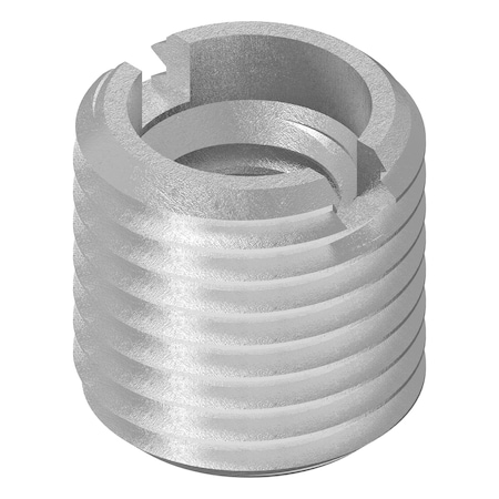 Thin Wall Self Locking Thread Insert, M6-1.00 Int Thrd Sz, 18-8 Stainless Steel, 5 PK MPN:313-M6-PK5