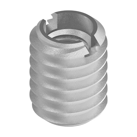 Thin Wall Self Locking Thread Insert, M5-0.80 Int Thrd Sz, Steel, 5 PK MPN:319-M5-PK5