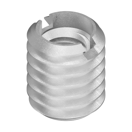 Thin Wall Self Locking Thread Insert, M6-1.00 Int Thrd Sz, Steel, 5 PK MPN:319-M6-PK5