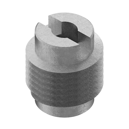 Knife Thread Insert, No. 4-40 Int Thrd Sz, 3/8 in L, 1/4 in Dia., 18-8 Stainless Steel, Plain, 10 PK MPN:400-004-CR-PK10