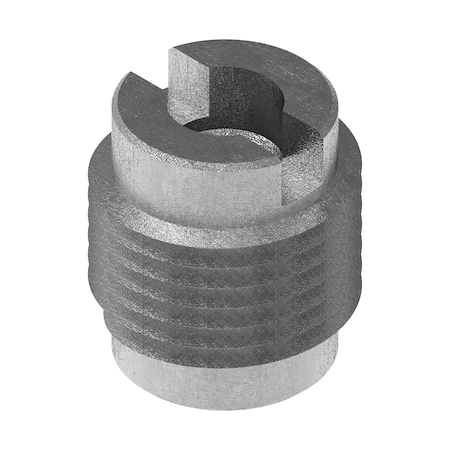 Knife Thread Insert, M5-0.80 Int Thrd Sz, 12.7 mm L, 9.525 mm Dia., 18-8 SS, Plain, 10 PK MPN:400-M5-CR-PK10