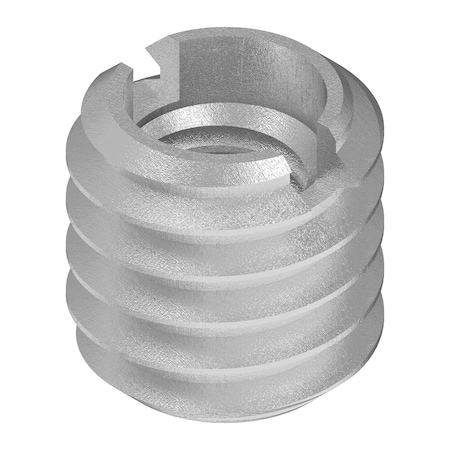 Thin Wall Self Locking Thread Insert, M5-0.80 Int Thrd Sz, Steel MPN:EZ-310-M5