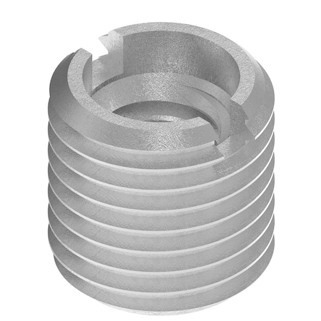 Thin Wall Self Locking Thread Insert, M6-1.00 Int Thrd Sz, 18-8 Stainless Steel MPN:EZ-313-M6