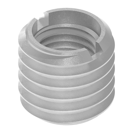 Standard Wall Self Locking Thread Insert, M10-1.25 Int Thrd Sz, 18-8 Stainless Steel MPN:EZ-653-10F