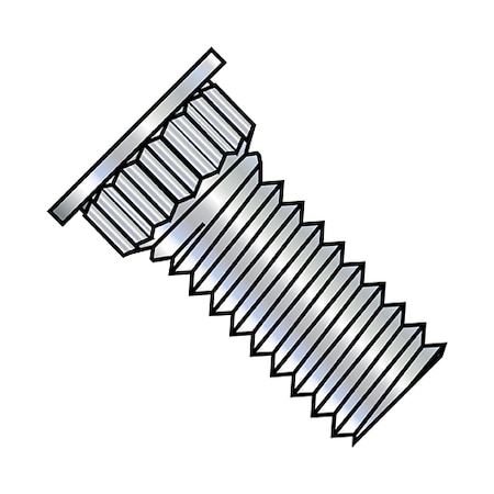 Self-Clinching Stud, 6-32X1/2, 3/8