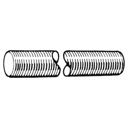 Fully Threaded Rod, M16-2mm, 3 m, Steel, Class 4.8, Zinc Plated Finish MPN:M20410.160.3000