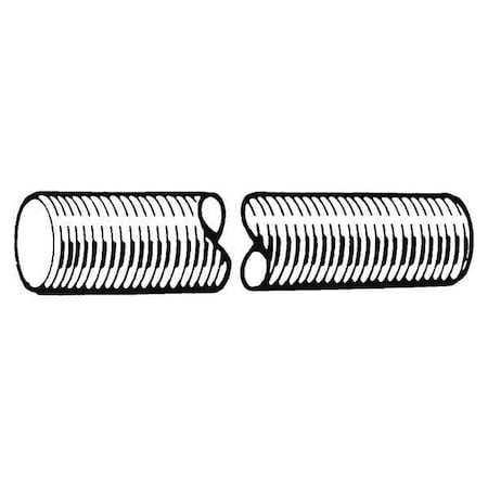 Fully Threaded Rod, M20-2.5mm, 1 m, Steel, Grade B7, Black Oxide Finish MPN:M22100.200.1000