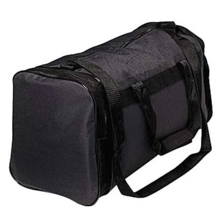 Duffel Bag, Black, Polyester MPN:8XE47