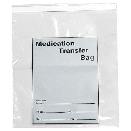 Biohazard Bags, 0.5 gal., Clear, PK1000 MPN:3CUF8