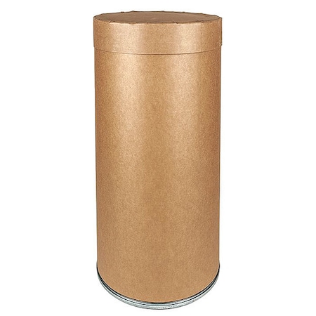 87 gal Round Recycling Bin, Open Top, Bronze Vein/Bronze Vein, Fiber, 1 Openings MPN:FDCLB87