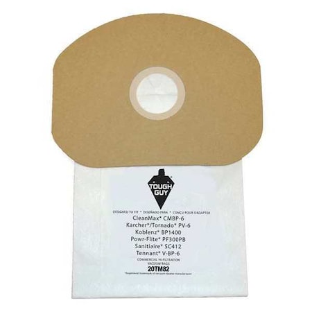 Vacuum Bag, 2-ply, Paper Bag, 10 PK MPN:20TM82