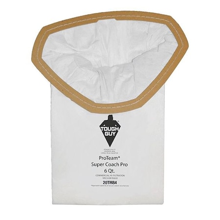 Vacuum Bag, 2-ply, Paper Bag, 10 PK MPN:20TM84