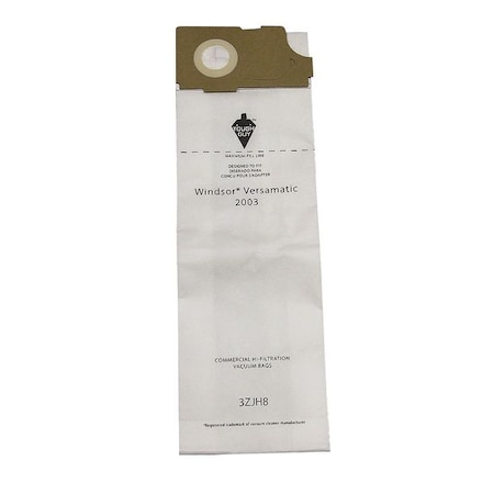 Vacuum Bag, 3-Ply, Paper Bag, 10 PK MPN:3ZJH8