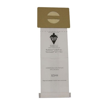 Vacuum Bag, 2-ply, Paper Bag, 10 PK MPN:3ZJH9