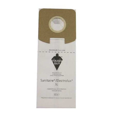 Vacuum Bag, 2-ply, Paper Bag, 3 PK MPN:3ZJL1