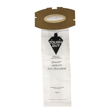 Vacuum Bag, 2-ply, Paper Bag, 25 PK MPN:3ZJL3