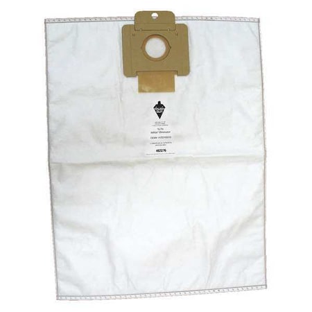 Vacuum Bag, 4-Ply, Synthetic HEPA Filter Bag, 3 PK MPN:48ZD76
