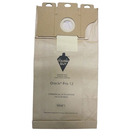 Vacuum Bag, 2-ply, Paper Bag, 10 PK MPN:5RAF1