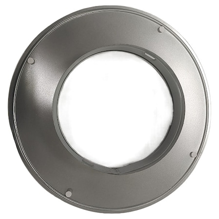 Snap On Collar, Round, Galvanized Steel MPN:4JRN3
