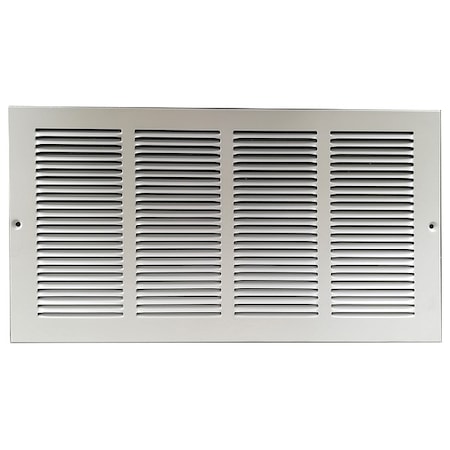 Ceiling/Wall Return Air Grille, 20 in W x 20 in H Opening, 1159cfm, White, Steel, One-Way, Surface MPN:4MJR5