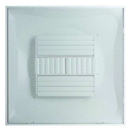 10 in Square Perforated Diffuser, White MPN:4MJU9