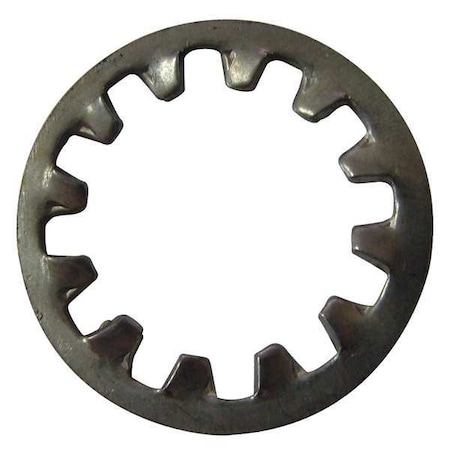 Lock Washer, For Screw Size #8 Stainless Steel, Plain Finish, 100 PK MPN:1NY19