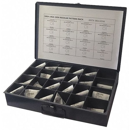 Standard Machinery Bushing Assortment, Carbon Steel, Plain Finish MPN:JBDL16CAA