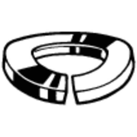 Split Lock Washer, For Screw Size M16 Spring Steel, Zinc Plated Finish, 50 PK MPN:M37080.160.0001