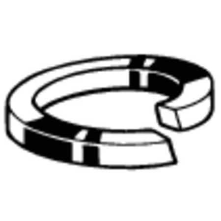 Split Lock Washer, For Screw Size M22 Steel, Black Oxide Finish, 10 PK MPN:M37200.220.0001