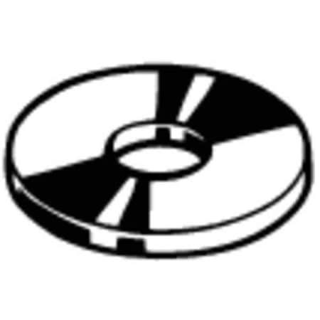 Flat Washer, For Screw Size M6, Steel Zinc Plated Finish, 100 PK MPN:M38400.060.0014