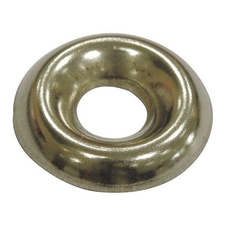 Countersunk Washer, Fits Bolt Size #10, Stainless Steel Plain Finish, 100 PK MPN:U51350.019.0001