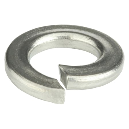 Split Lock Washer, For Screw Size 3/8 in Stainless Steel, Plain Finish, 50 PK MPN:U51450.037.0001