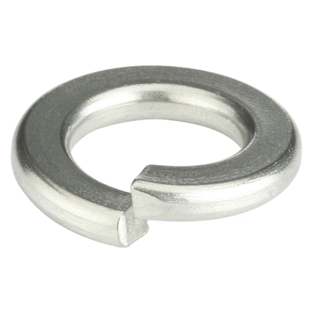 Split Lock Washer, For Screw Size 1/2 in Stainless Steel, Plain Finish, 10 PK MPN:U51450.050.0001