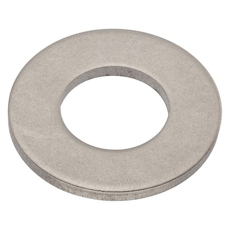 Flat Washer, For Screw Size 3/8 in, Titanium Plain Finish, 5 PK MPN:WAS40638