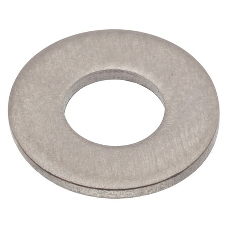 Flat Washer, For Screw Size M4, Titanium Plain Finish, 5 PK MPN:WAS406M4