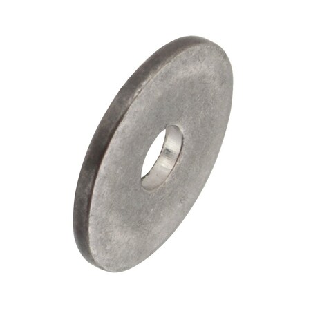 Flat Washer, For Screw Size #0, Stainless Steel Plain Finish, 10 PK MPN:WASB#0W316