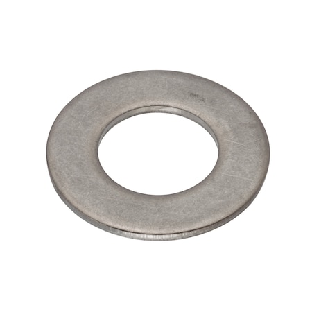 Flat Washer, For Screw Size 1/2 in, Stainless Steel Plain Finish, 5 PK MPN:WASB12N316