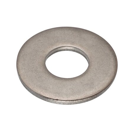 Flat Washer, For Screw Size 1/2 in, Stainless Steel Plain Finish, 5 PK MPN:WASB12R316