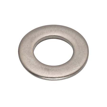 Flat Washer, For Screw Size 5/16 in, Stainless Steel Plain Finish, 10 PK MPN:WASB51N316